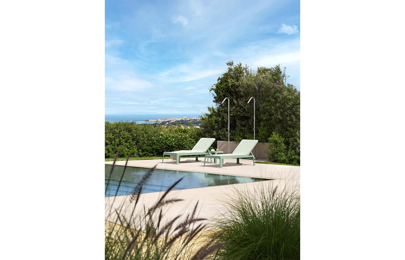 Pack 4 Reposeras Plano -  Nardi Italia 6