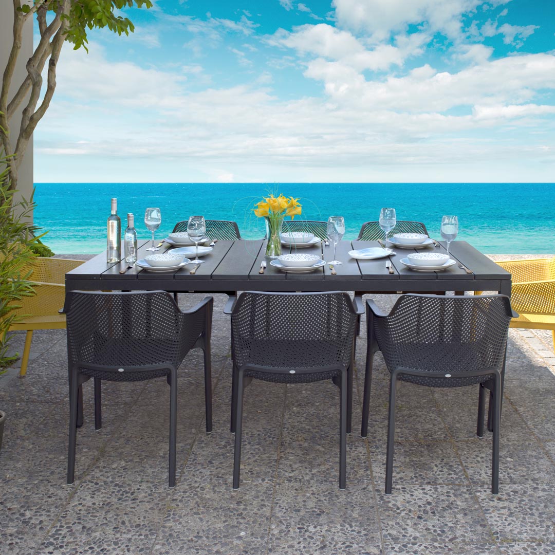 Pack  4 Silla de Terraza Net - Nardi Italia 5