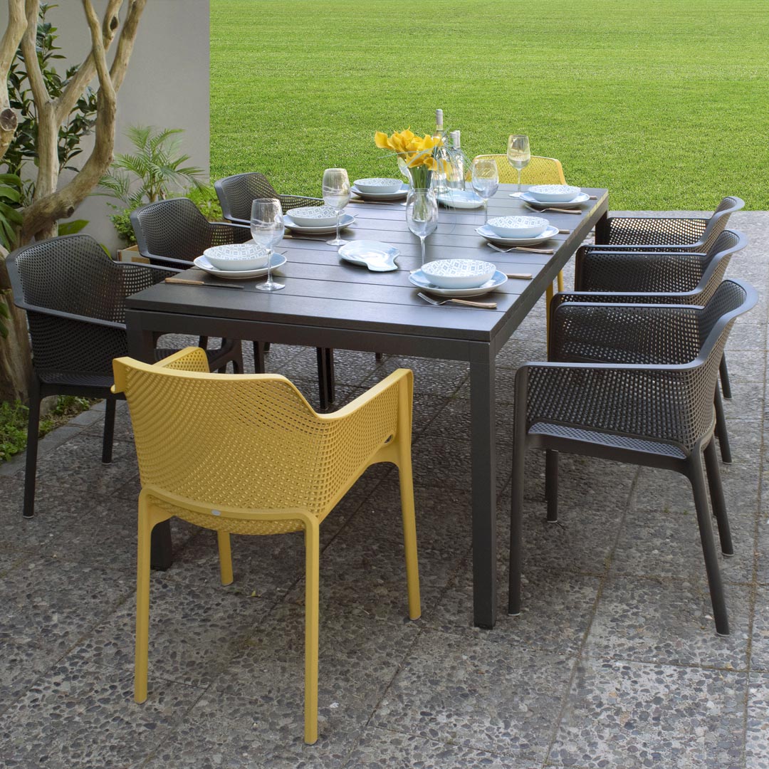 Pack  4 Silla de Terraza Net - Nardi Italia 6