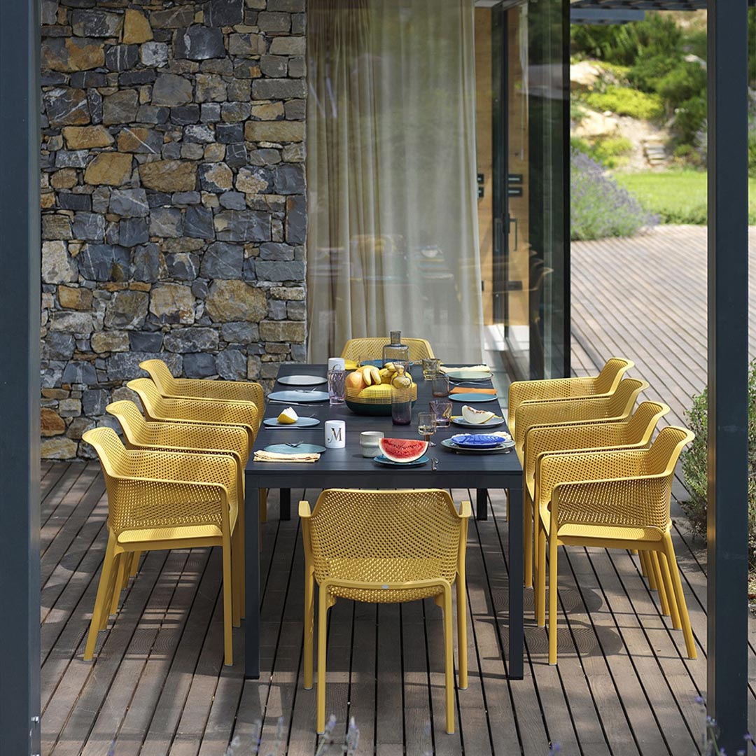 Pack  4 Silla de Terraza Net - Nardi Italia 7