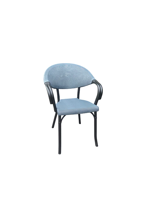 Silla Bali de Polipropileno Smoke Blue