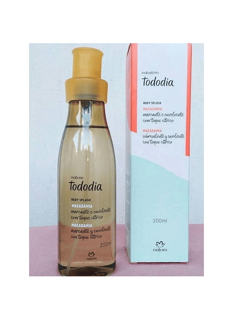 BODY SPLASH MACADAMIA 200 ML TODODIA NATURA