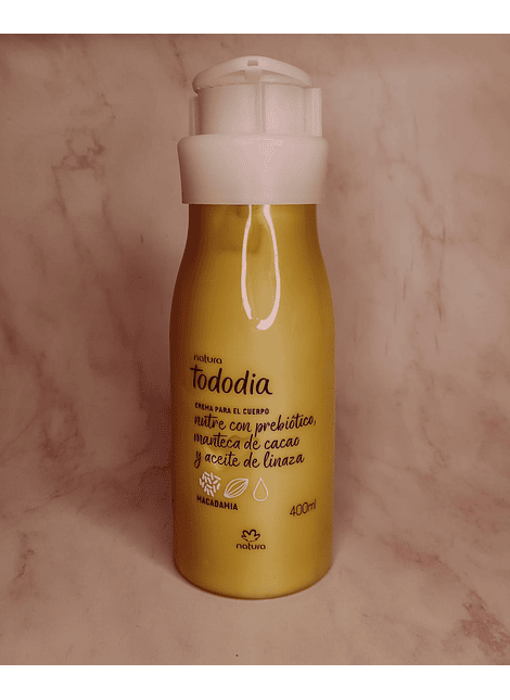 CREMA CUERPO MACADAMIA 400 ML TODODIA NATURA