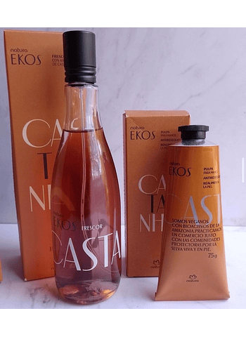 REGALO EKOS CASTAÑA: FRESCOR + CREMA MANOS