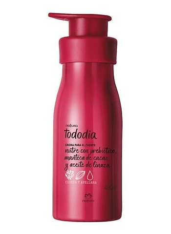 CREMA CUERPO CEREZA Y AVELLANA 400 ML NATURA