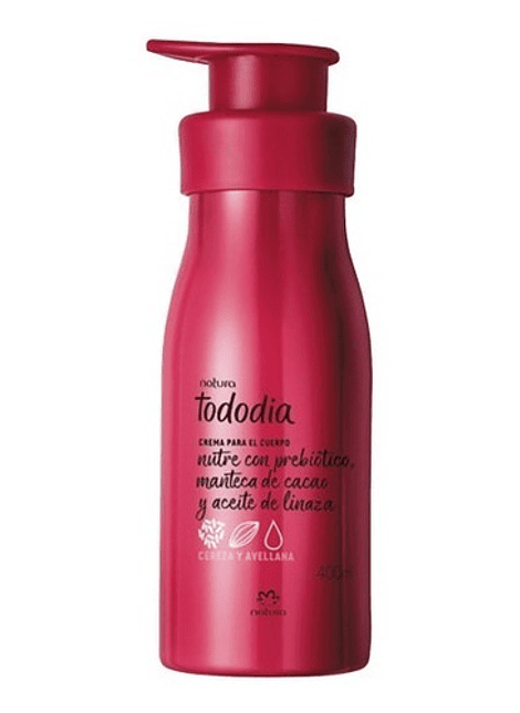 CREMA CUERPO CEREZA Y AVELLANA 400 ML NATURA