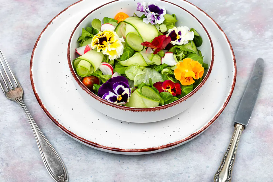 Flores Comestibles 50 unidades 4