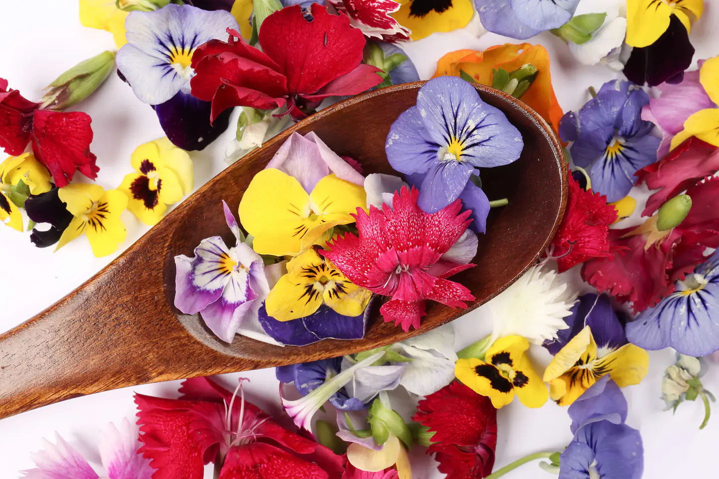 Flores Comestibles 50 unidades 2