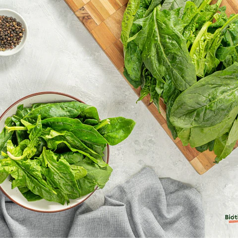 Espinaca orgánica lista para comer 200 g 