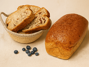 Pan integral de cereales, granos y arándanos secos 400 g