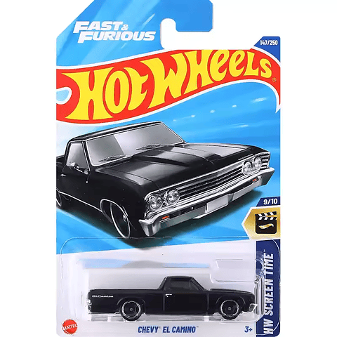 Hot Wheels - Chevy El Camino - HW Screen Time 9/10
