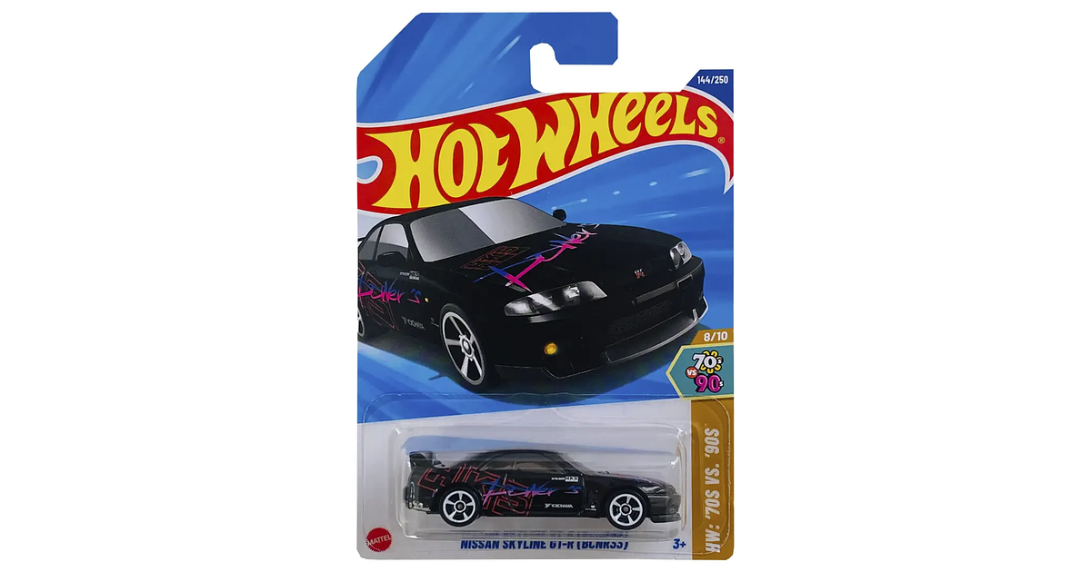 Hot Wheels - Nissan Skyline Gt-R (BCNR33) - 70s Vs 90s 8/10