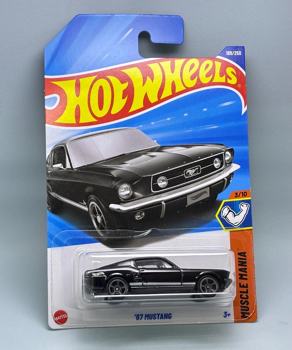 Hot Wheels - 67 Ford Mustang - Muscle Mania 3/10  2