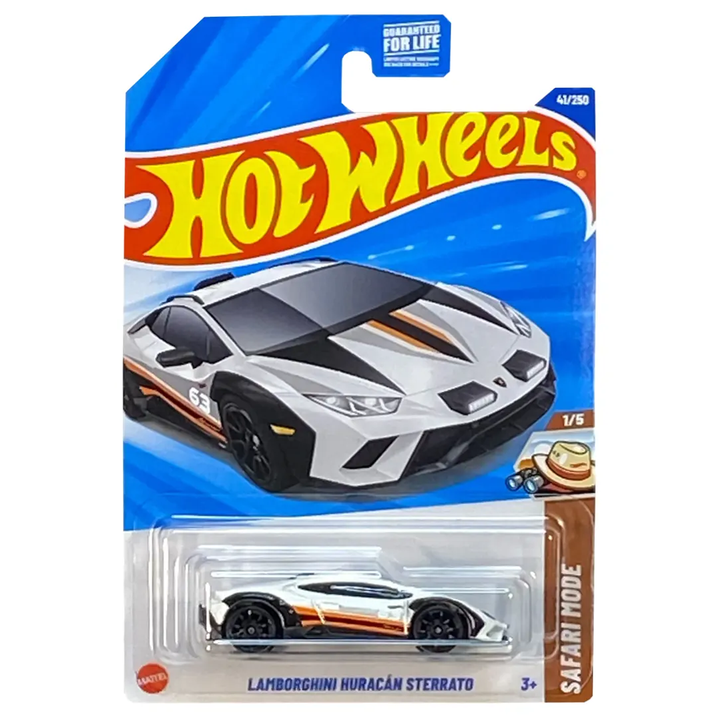 Mattel Hot Wheels - Lamborghini Huracan Sterrato - Safari Mode 1/5 - Escala 1:64 Juguete de Colección 1
