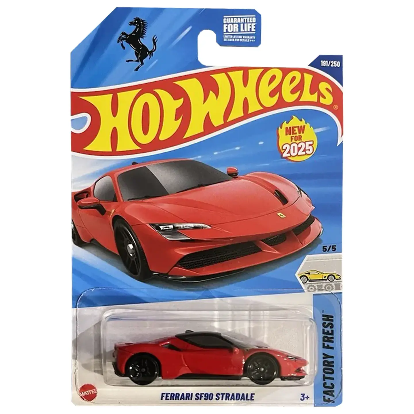 Mattel Hot Wheels - Ferrari SF90 Stradale - Factory Fresh 5/5 - Escala 1:64 Juguete de Colección 2
