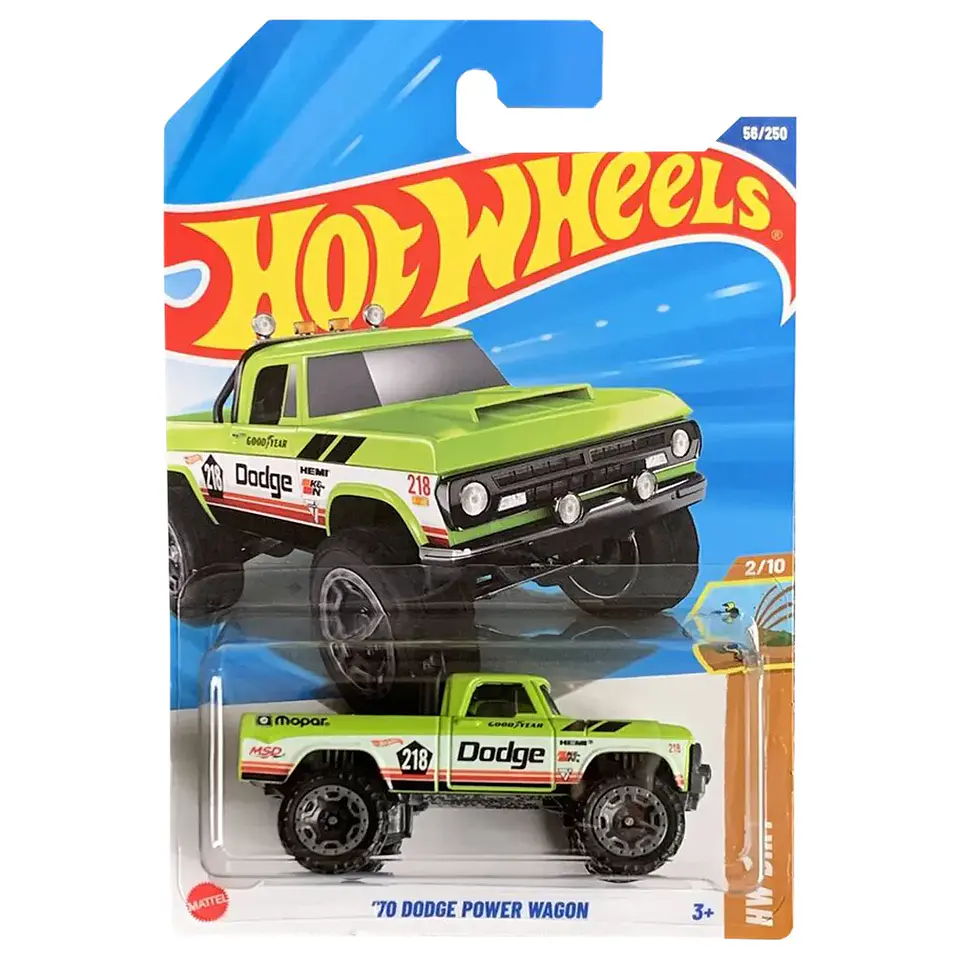 Hot Wheels - 70 Dodge Power Wagon - Dirt 2/10 1