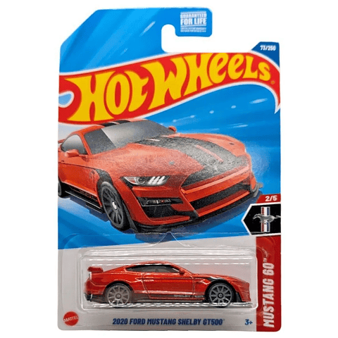 Hot Wheels - 2020 Ford Mustang Shelby Gt500 - Mustang 60 2/5