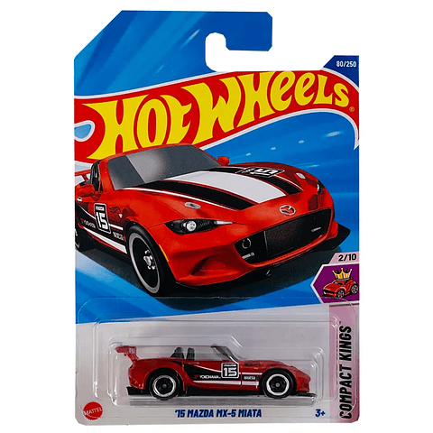 Hot Wheels - 15 Mazda MX-5 Miata - Compact Kings 2/10