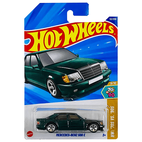 Hot Wheels - Mercedes-Benz 500 E - 70s vs 90s 3/10