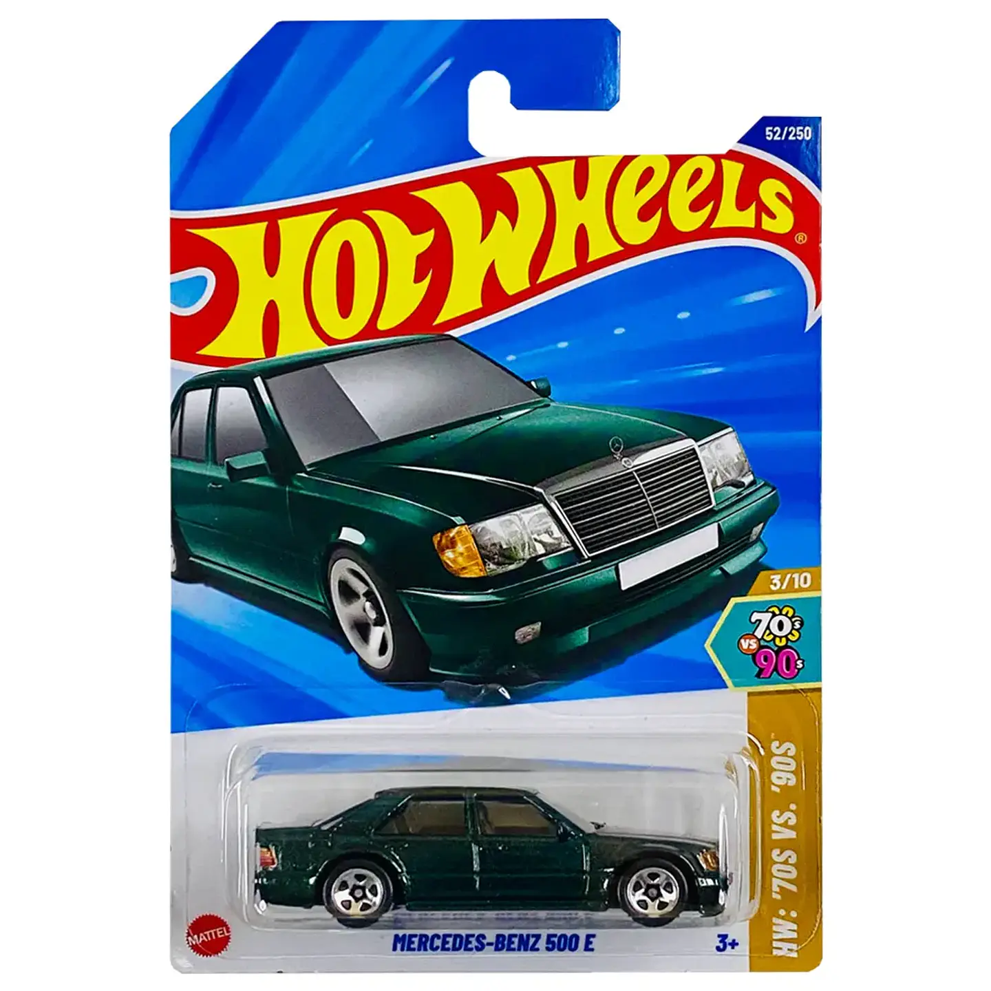 Hot Wheels - Mercedes-Benz 500 E - 70s vs 90s 3/10 1