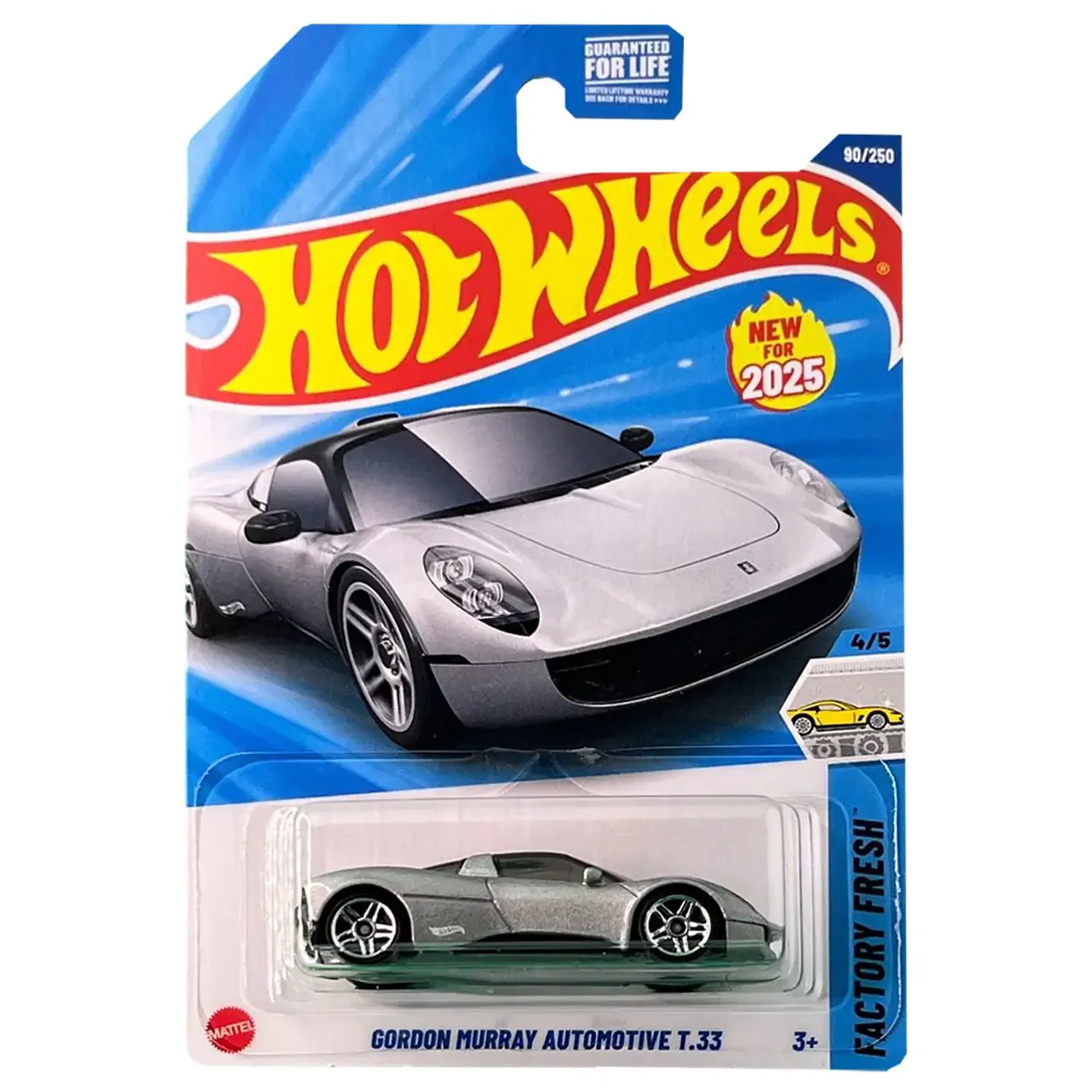 Hot Wheels - Gordon Murray Automotive T.33 - Factory Fresh 4/5 1