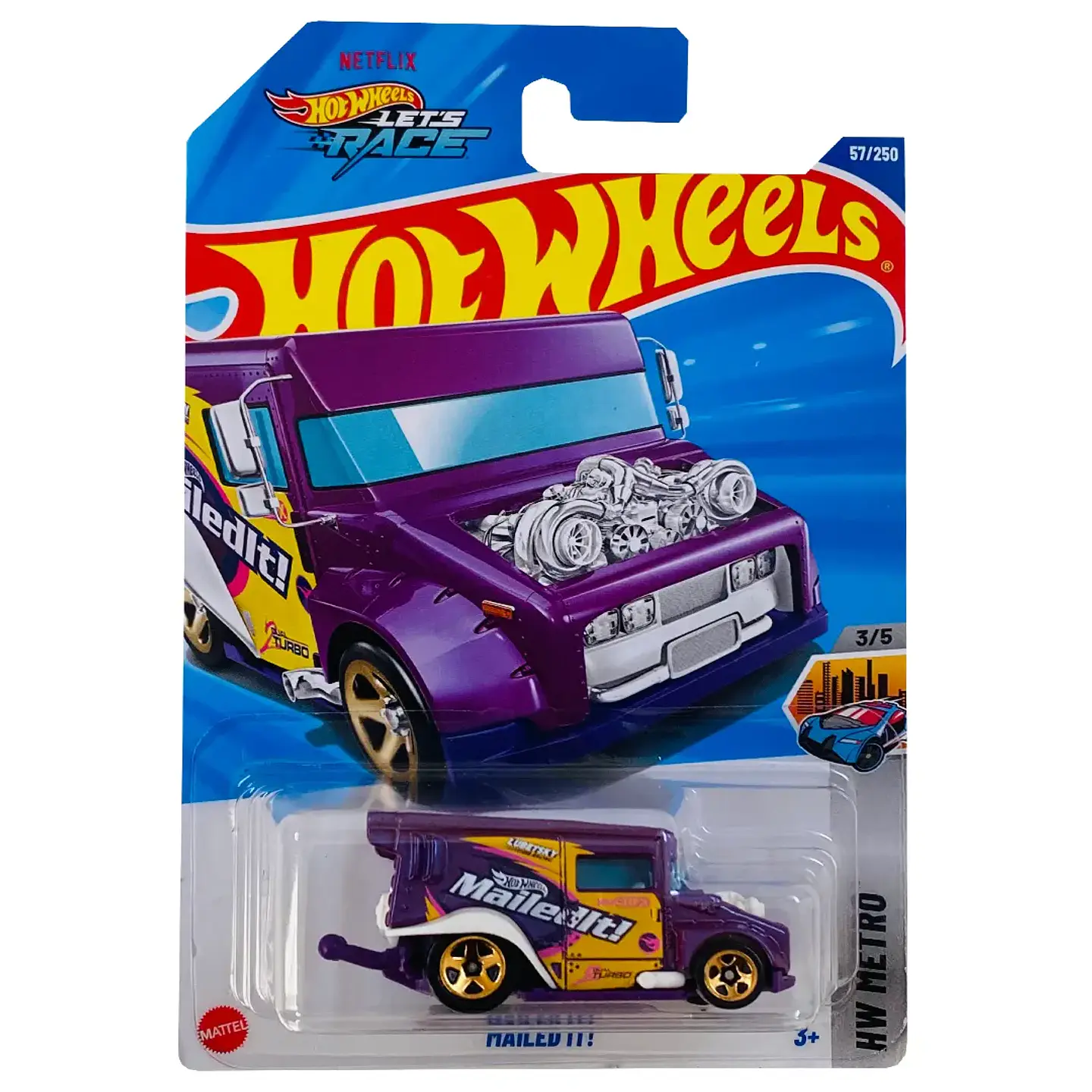 TH - Hot Wheels - Mailed It! - Metro 3/5 - TREASURE HUNT (TH) 1