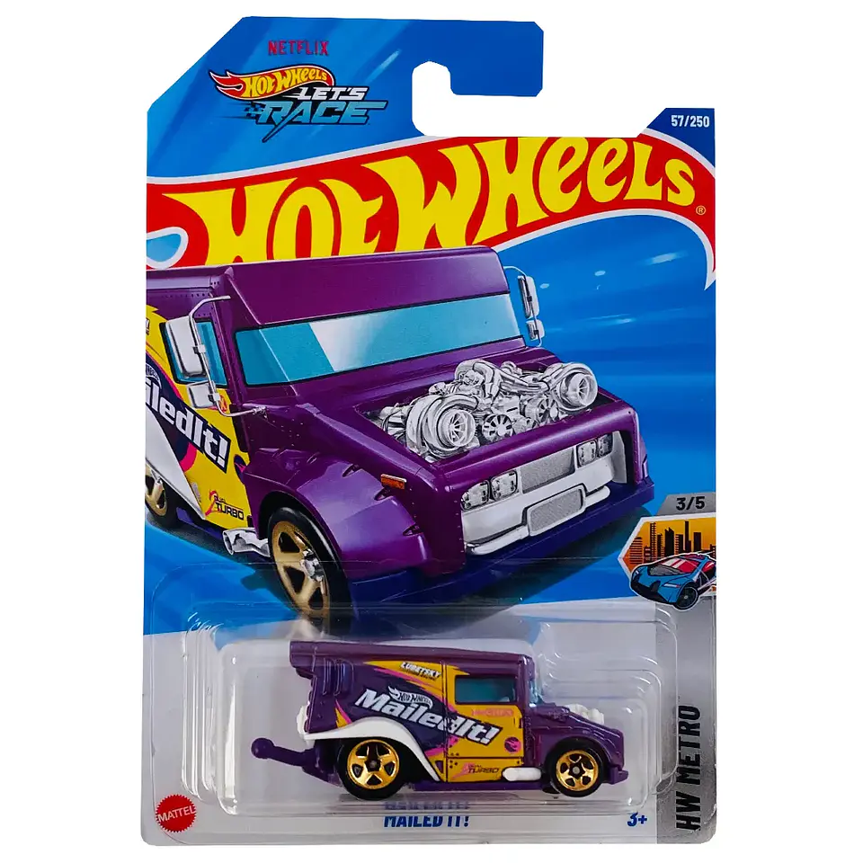 TH - Hot Wheels - Mailed It! - Metro 3/5 - TREASURE HUNT (TH) 1