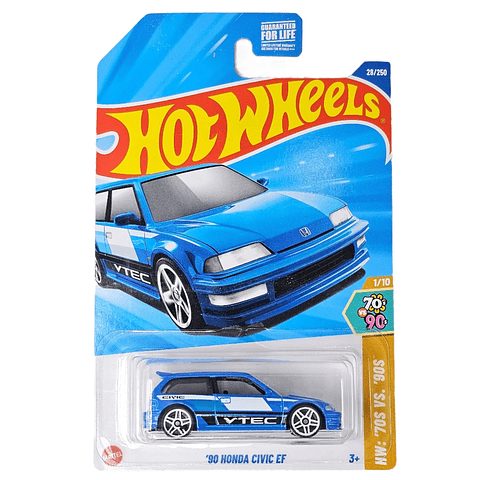 Hot Wheels - 90 Honda Civic EF - 70S vs 90S 1/10