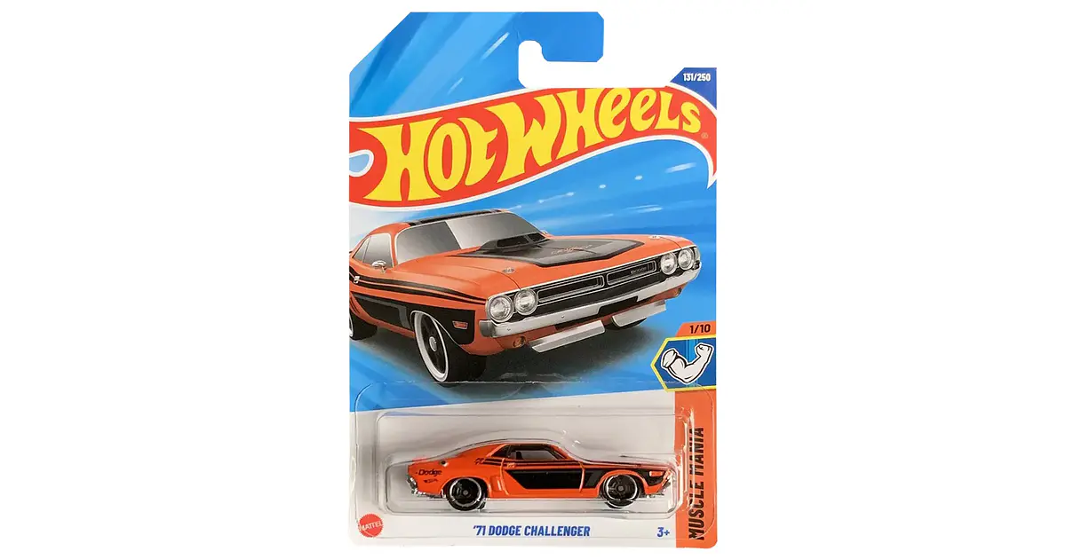 Hot Wheels - 71 Dodge Challenger - Muscle Mania 1/10