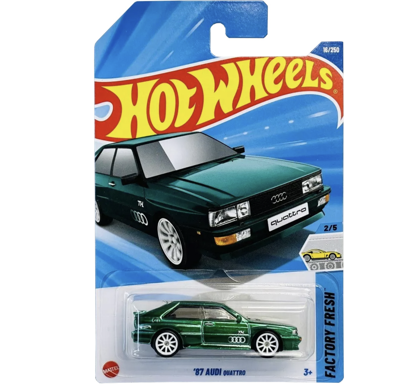 Hot Wheels '87 Audi quattro STH - Super Treasure Hunt