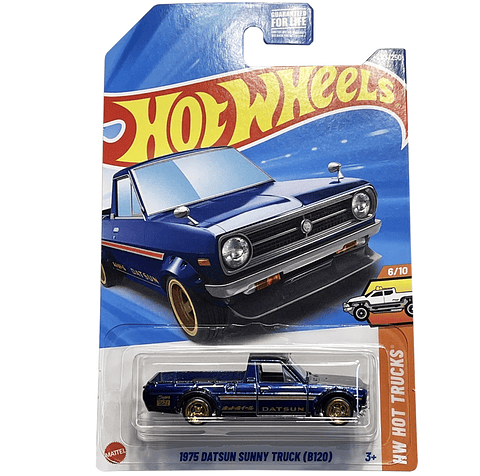 STH Hot Wheels - 1975 Datsun Sunny Truck (B120) - SUPER TREASURE HUNT