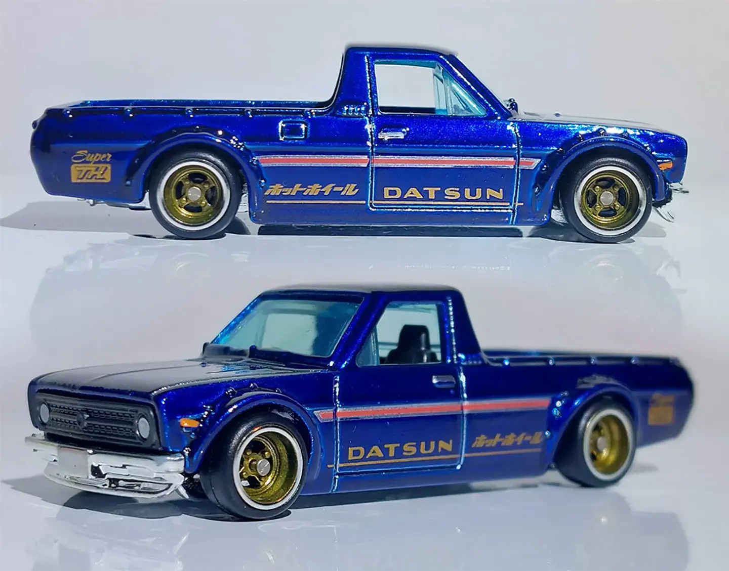 STH Hot Wheels - 1975 Datsun Sunny Truck (B120) - SUPER TREASURE HUNT 4