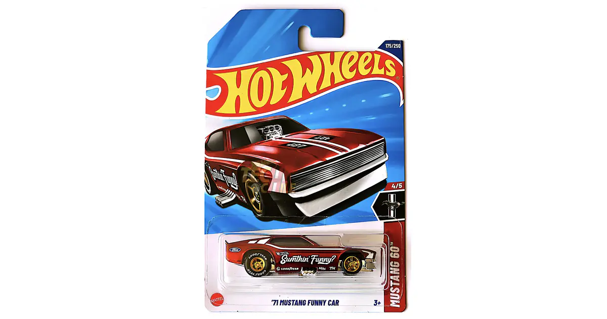 STH Hot Wheels - 71 Mustang Funny Car - Mustang 60 4/5 Super