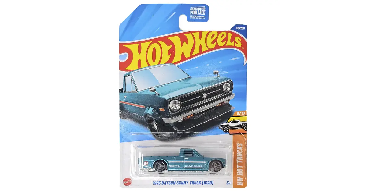 Hot Wheels - 1975 Datsun Sunny Truck (B120)-Hot Trucks 6/10