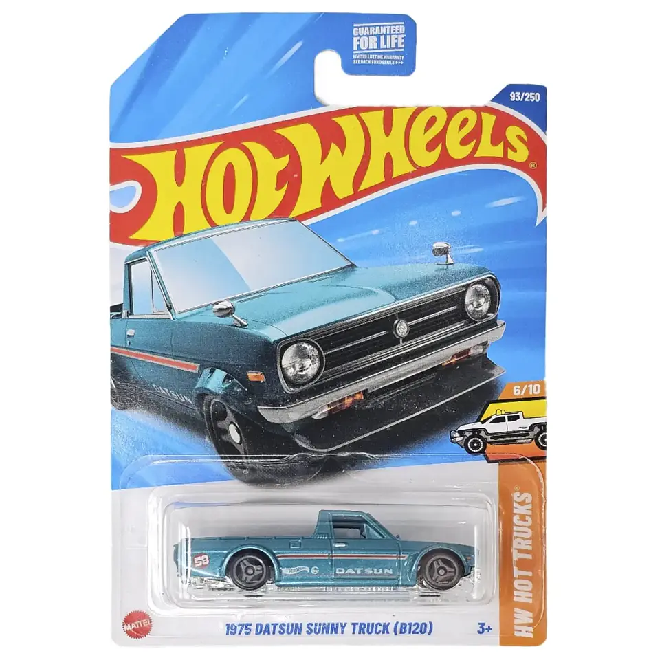 Hot Wheels - 1975 Datsun Sunny Truck (B120) - Hot Trucks 6/10 1