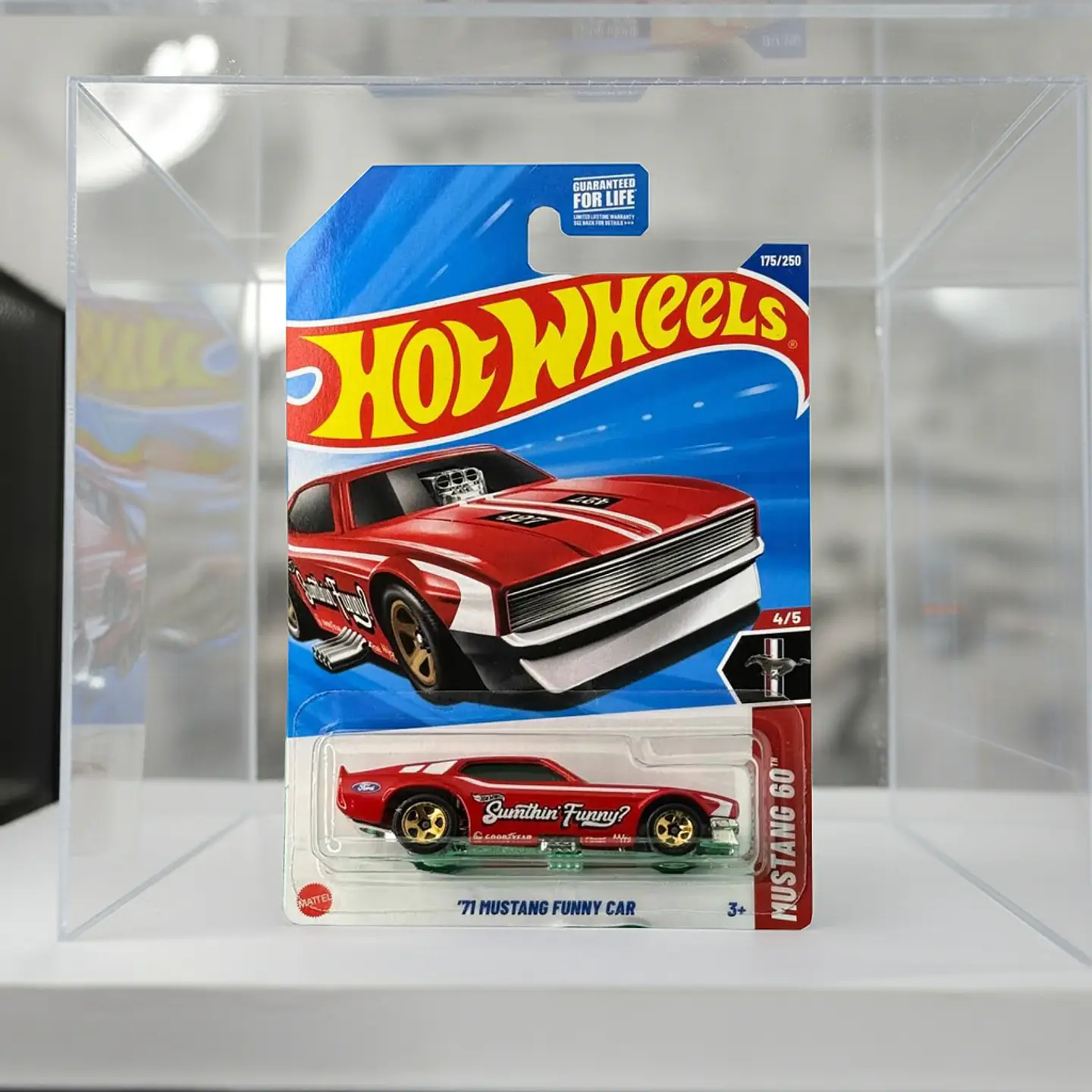 Mattel Hot Wheels - 71 Mustang Funny Car - Serie Mustang 60 4/5 - Escala 1:64, Juguete de Colección | Tienda Bozz Chile 2