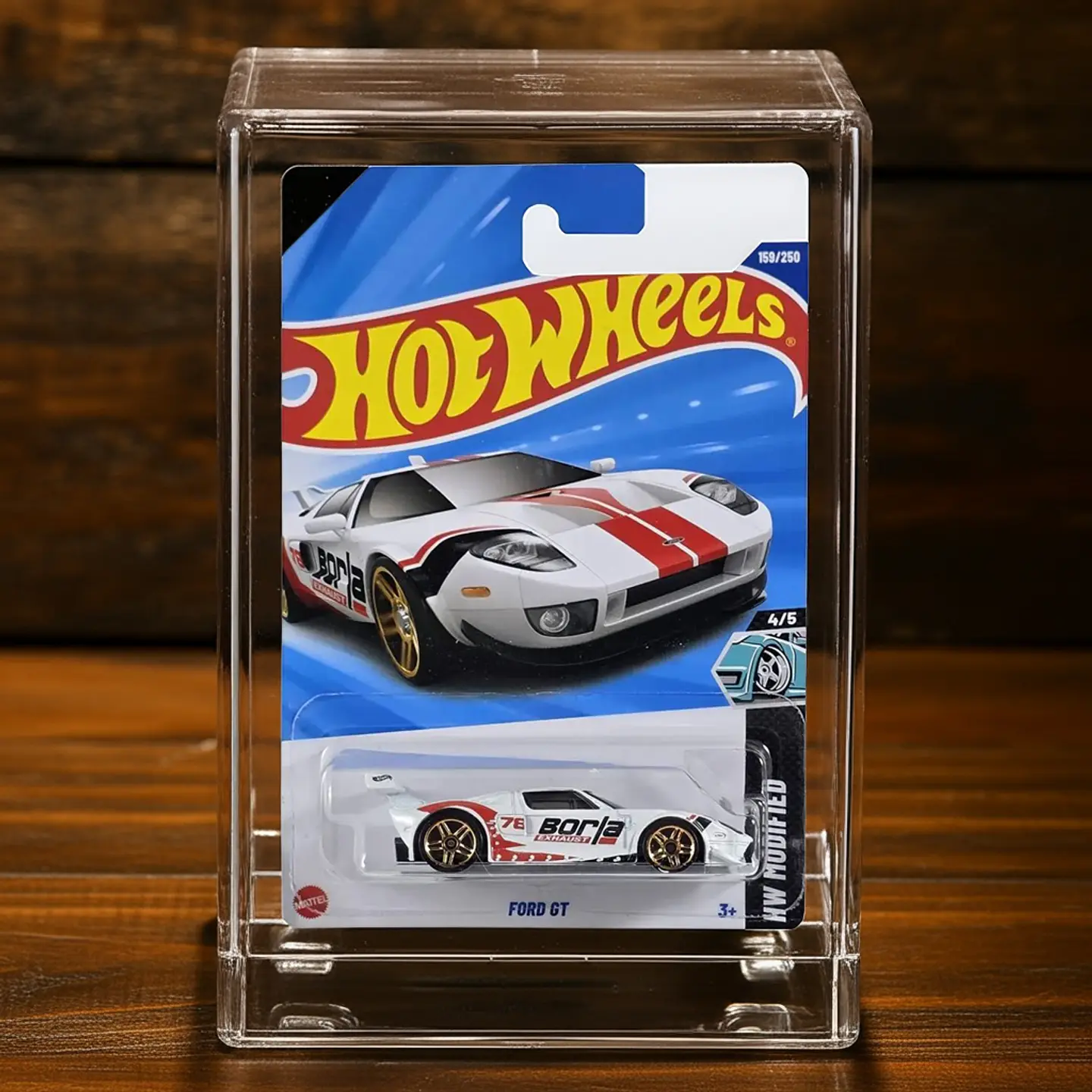 Mattel Hot Wheels Ford Gt - Modified 4/5 Escala 1:64 Juguete de Colección 3