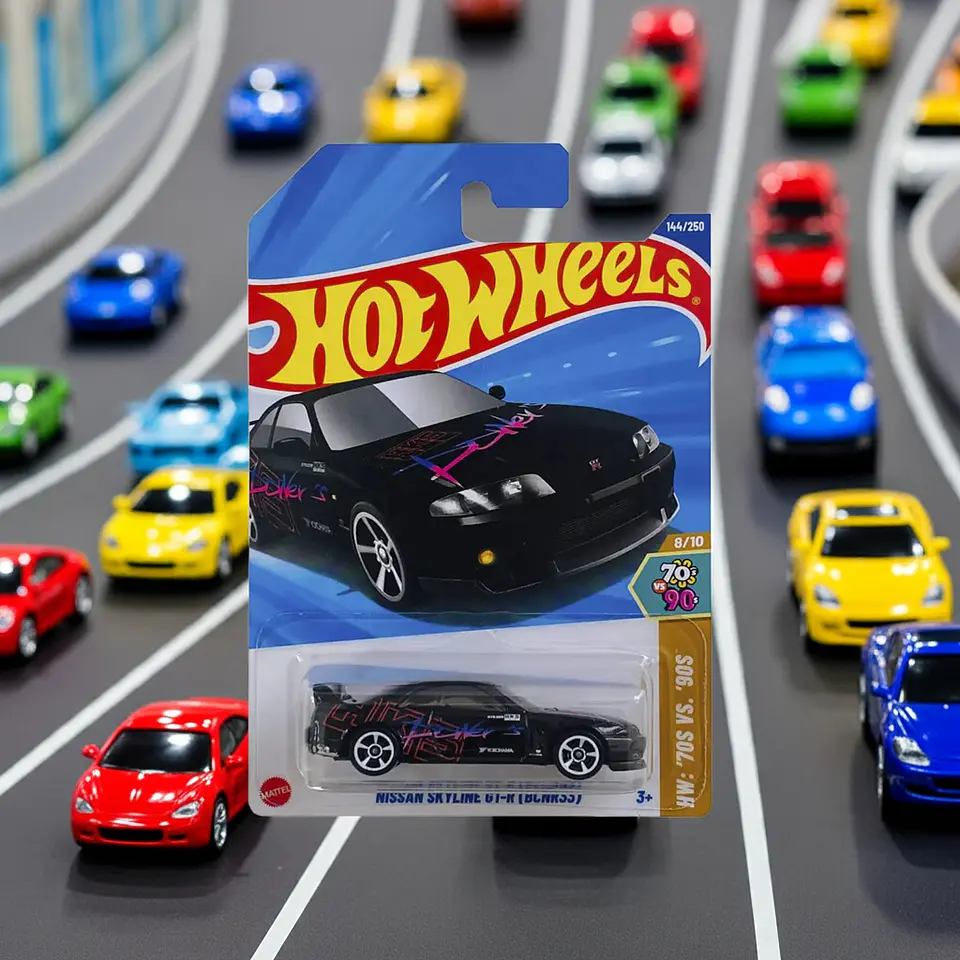 Hot Wheels - Nissan Skyline Gt-R (BCNR33) - 70s Vs 90s 8/10 5