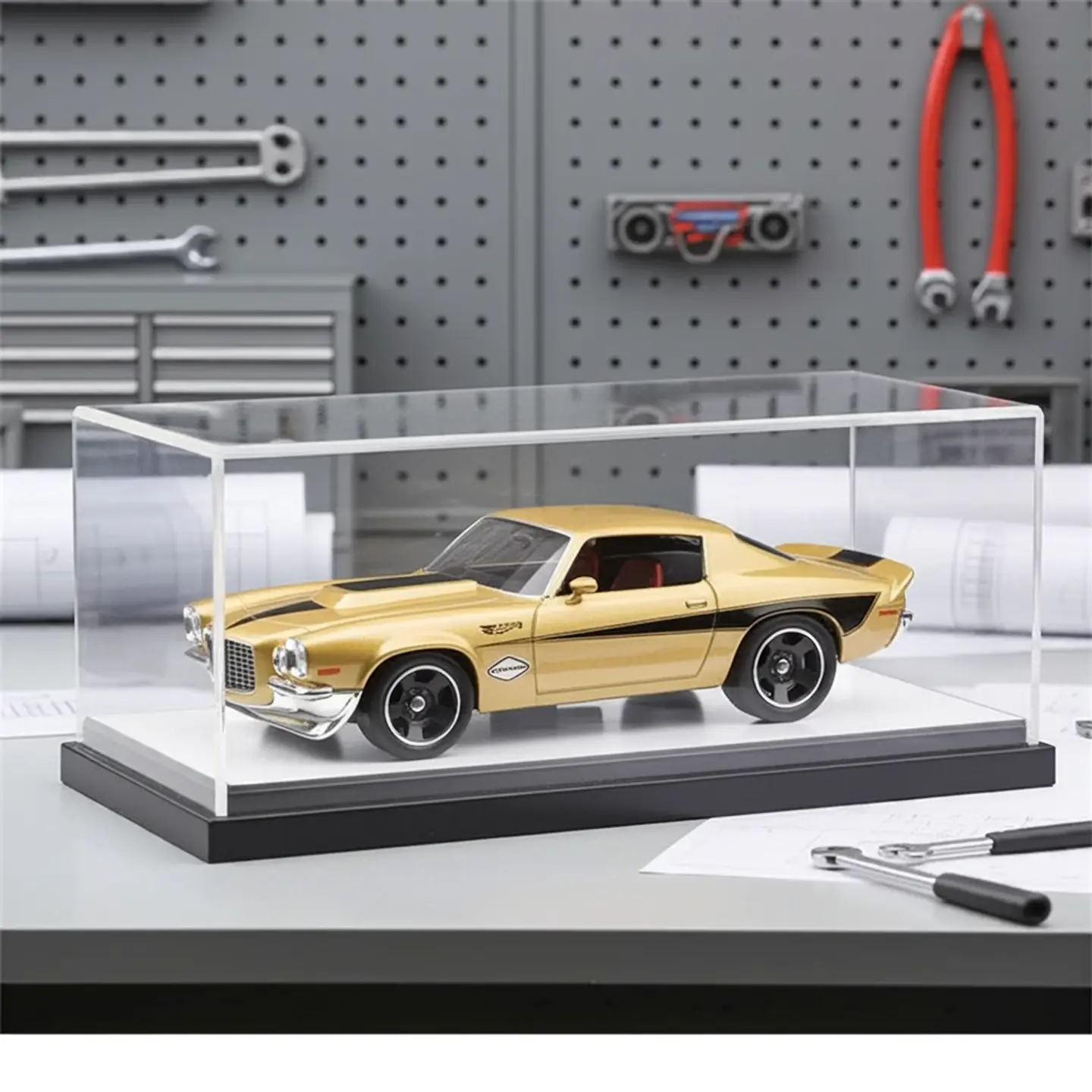 Hot Wheels - 70 Chevy Camaro Rs - 70s Vs 90s 4/10 4