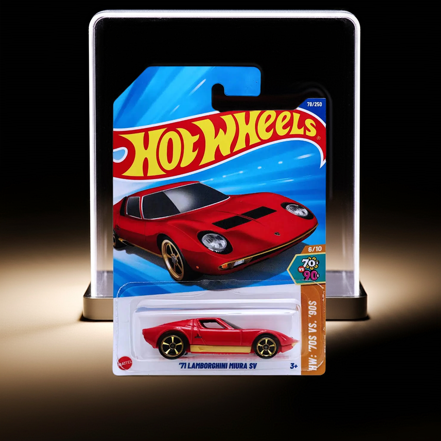 Hot Wheels - 71 Lamborghini Miura Sv - 70s Vs 90s 6/10 3