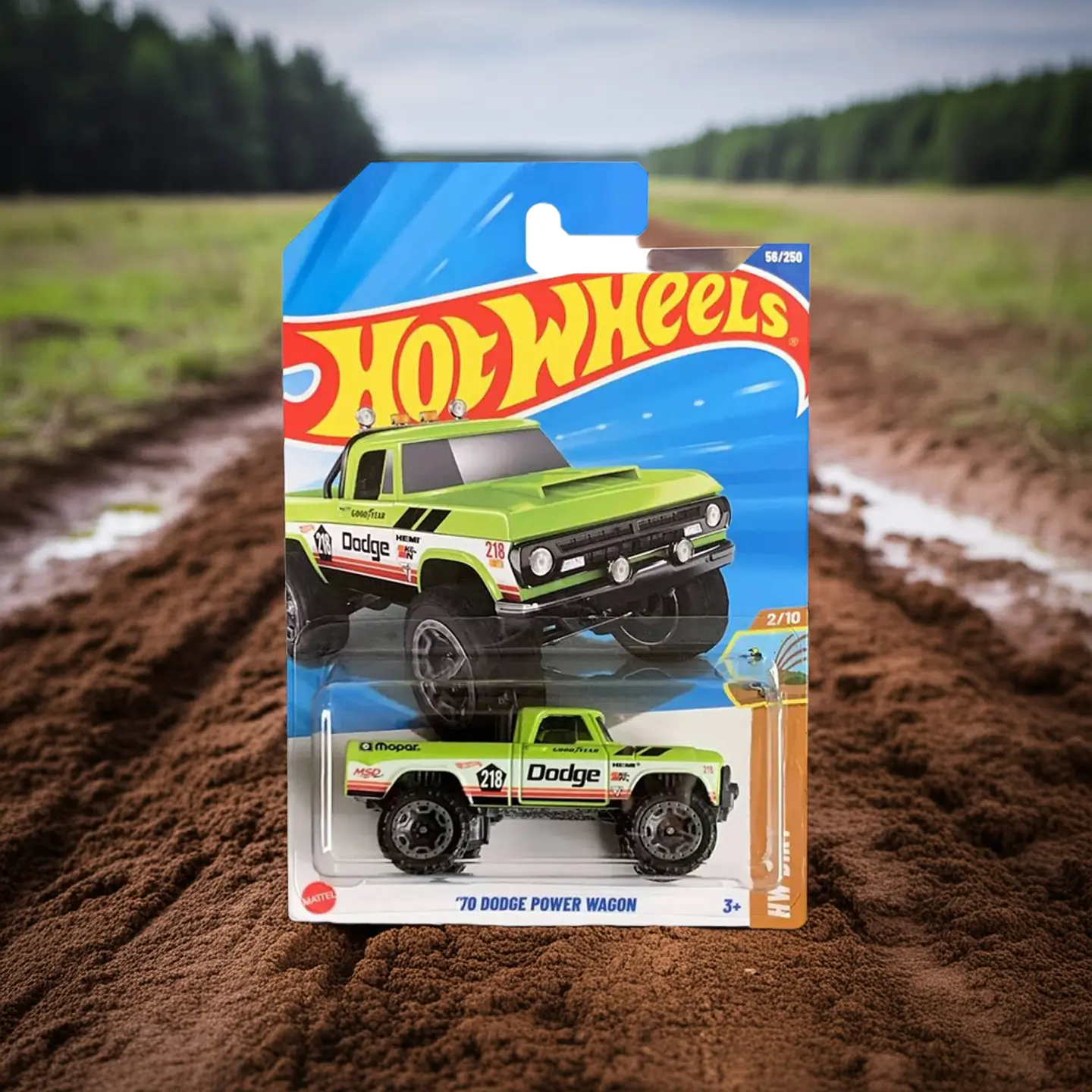 Hot Wheels - 70 Dodge Power Wagon - Dirt 2/10 5