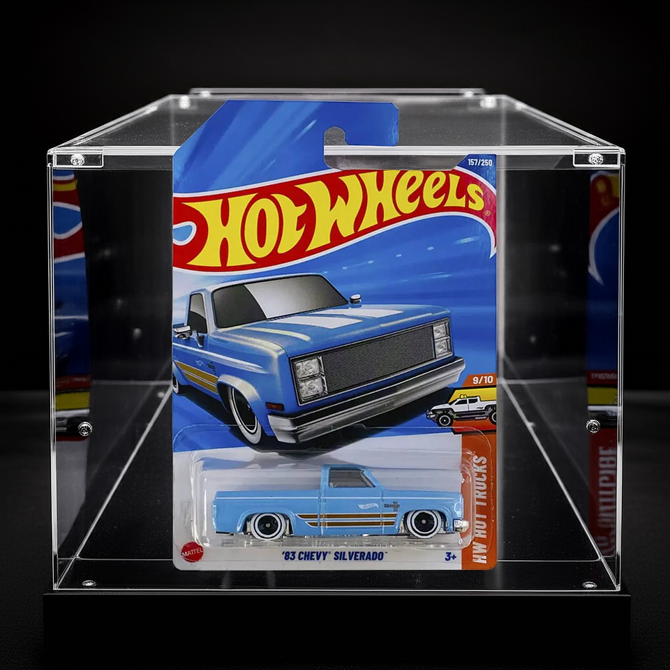 Mattel Hot Wheels - 83 Chevy Silverado - Hot Trucks 9/10 - Escala 1:64 Juguete de Colección 6