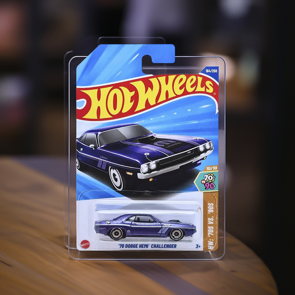 Hot Wheels - 70 Dodge Hemi Challenger - 70s Vs 90s 10/10 3
