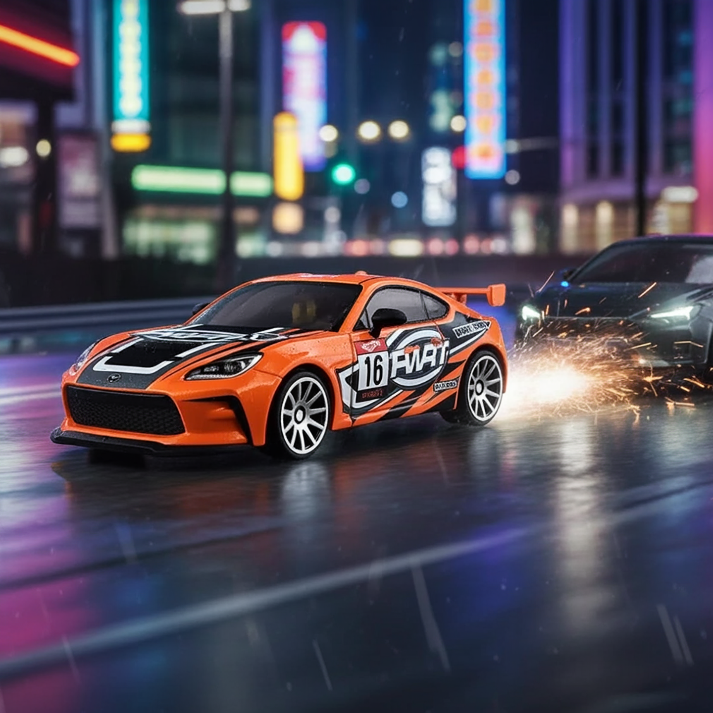 Mattel Hot Wheels - Toyota GR86 Cup - Compact Kings 1/10 - Escala 1:64 Juguete de Colección 7