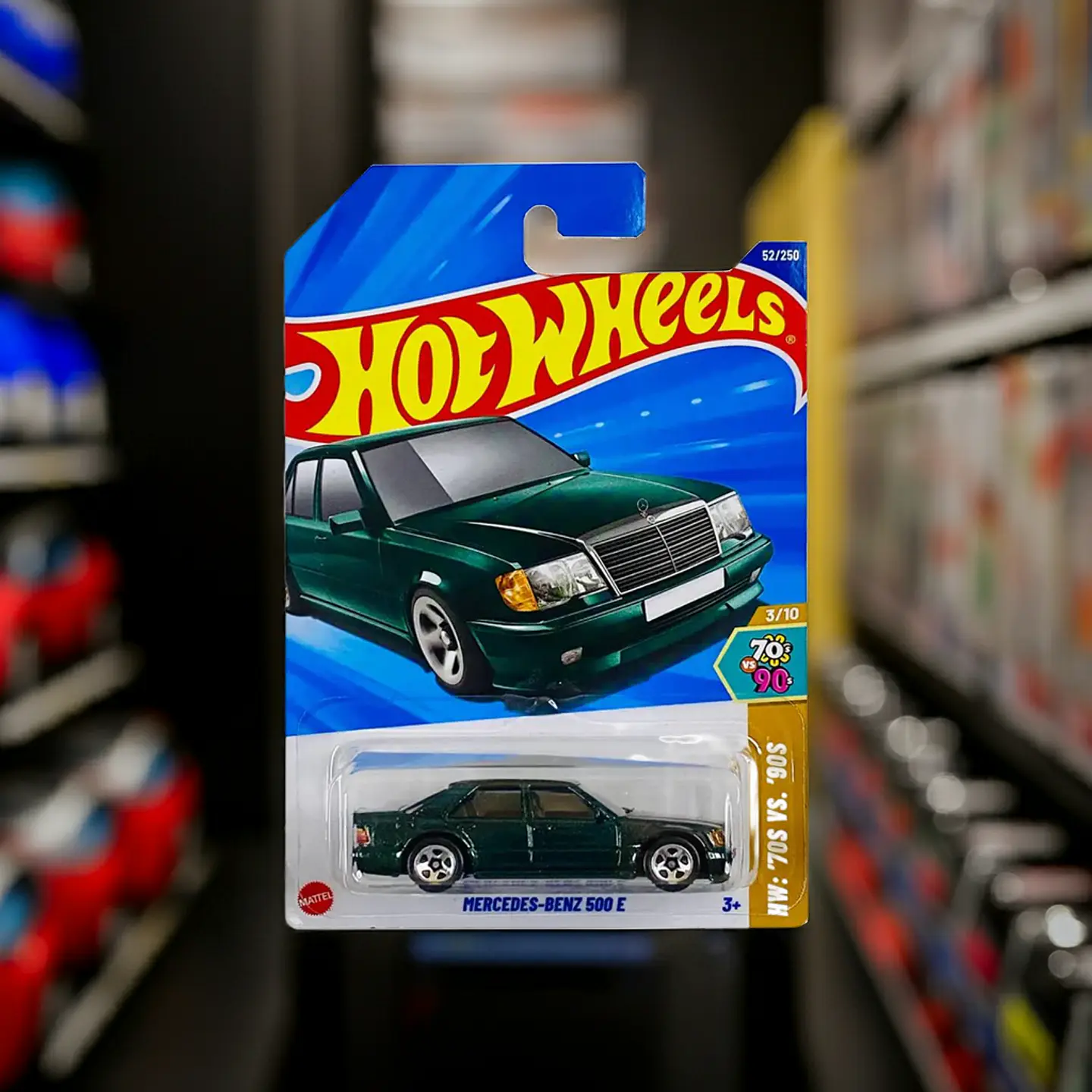 Hot Wheels - Mercedes-Benz 500 E - 70s vs 90s 3/10 2