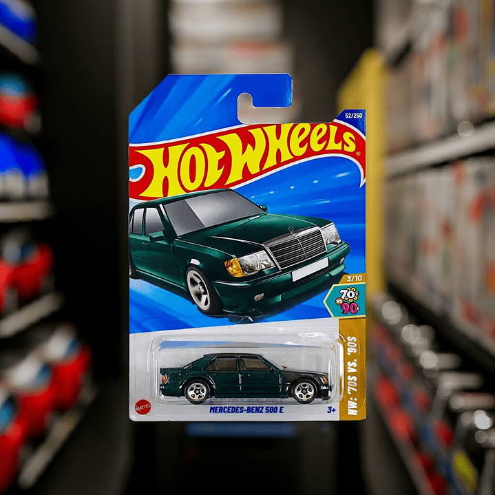Hot Wheels - Mercedes-Benz 500 E - 70s vs 90s 3/10 2