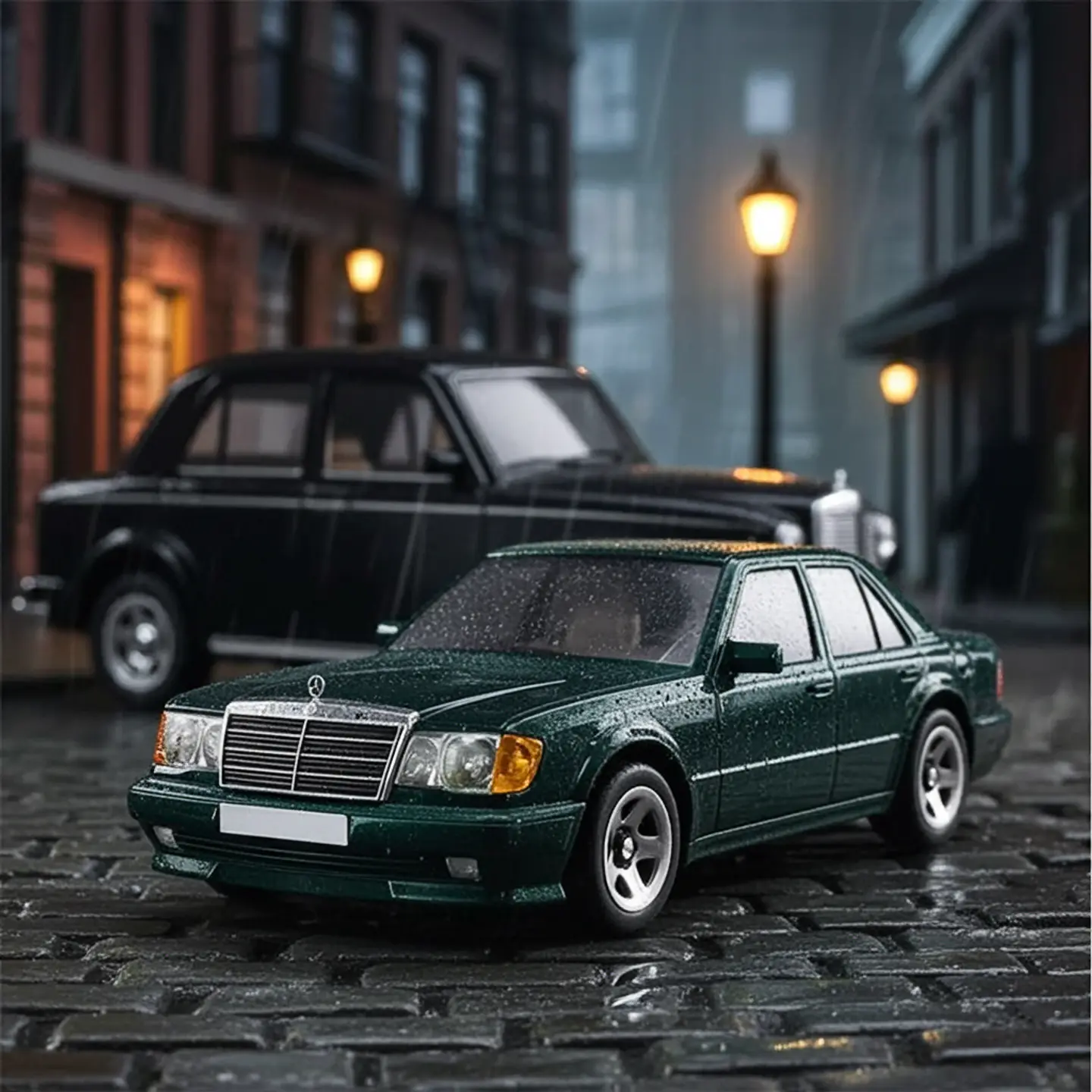 Hot Wheels - Mercedes-Benz 500 E - 70s vs 90s 3/10 5