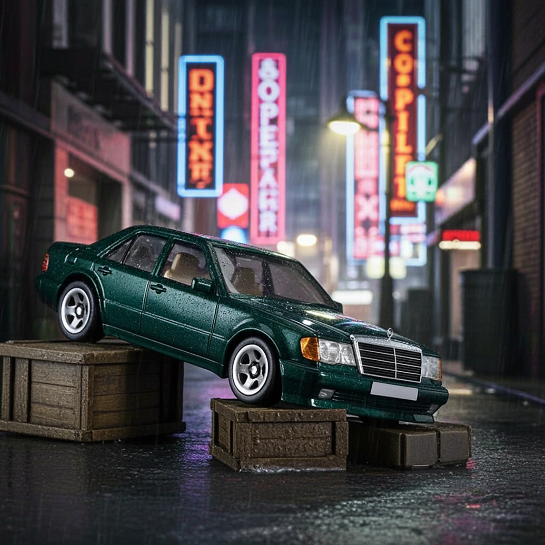 Hot Wheels - Mercedes-Benz 500 E - 70s vs 90s 3/10 8