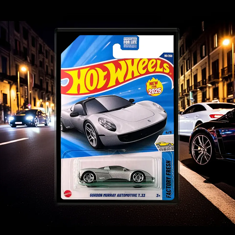 Hot Wheels - Gordon Murray Automotive T.33 - Factory Fresh 4/5 3