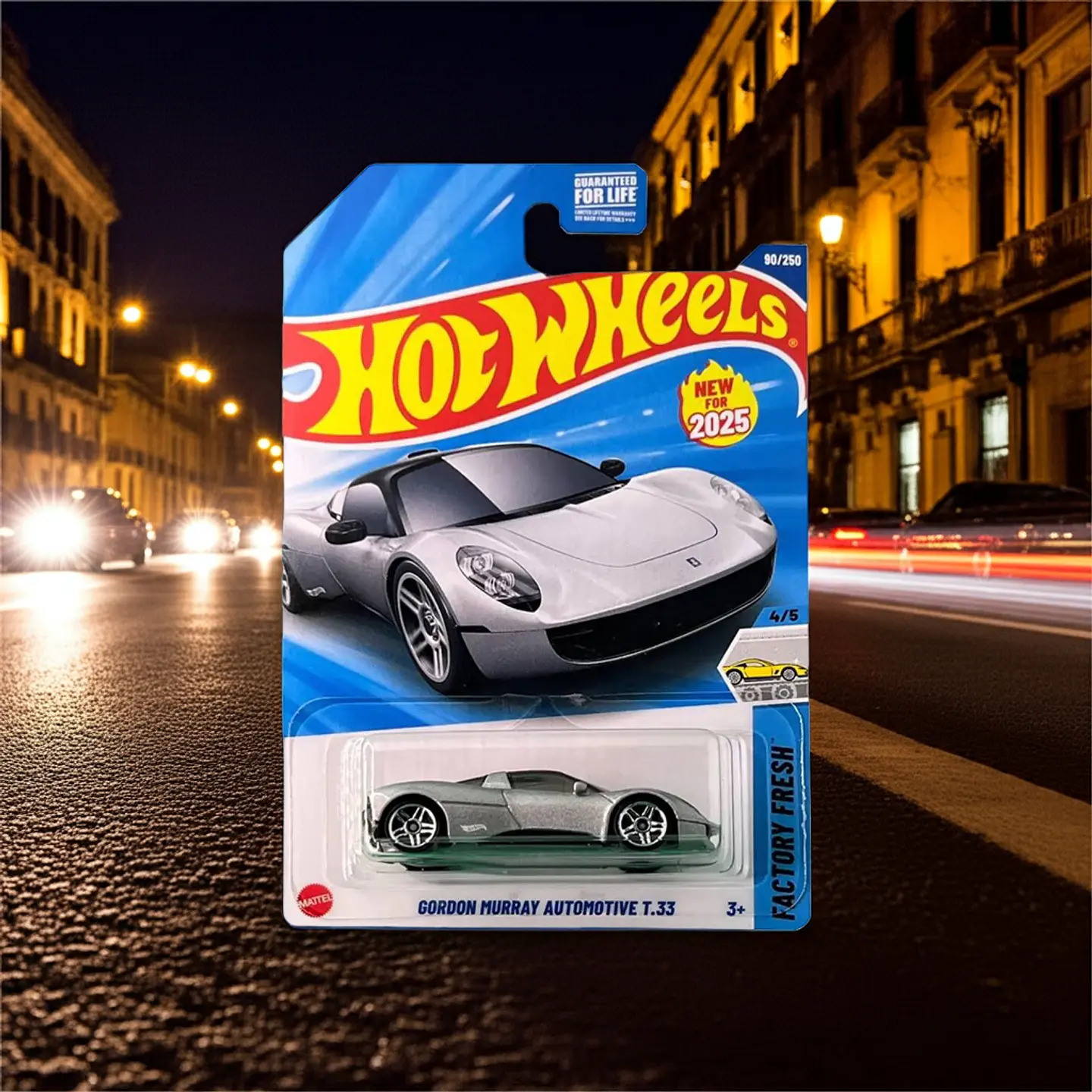 Hot Wheels - Gordon Murray Automotive T.33 - Factory Fresh 4/5 5